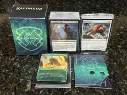 Kaldheim - Elven Empire, Sleeved. Cards Some Sealed & Some Open Has Shown. - Image 1