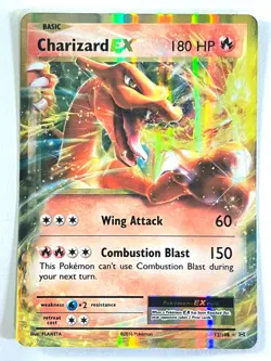 Charizard EX 12/108 Ultra Rare XY Evolutions Pokemon TCG Pack Fresh Near Mint NM - Image 1