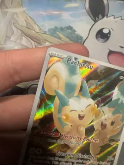 Pachirisu 208/198 Scarlet And Violet Illustration Rare Pokemon Card - Image 2