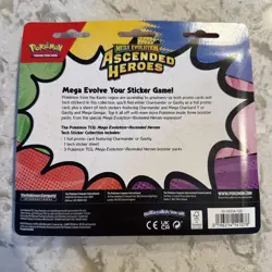 Pokemon TCG Ascended Heroes Tech Sticker Collection Charmander Sealed In Hand - Image 2