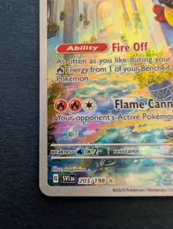 Armarouge Pokemon TCG Scarlet & Violet IR Holo Card 203/198 Near Mint++ - Image 3