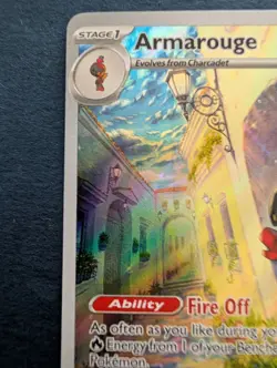 Armarouge Pokemon TCG Scarlet & Violet IR Holo Card 203/198 Near Mint++ - Image 4