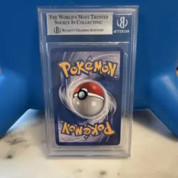Pokemon Dark Charizard Team Rocket Unlimited 4/82 Holo Beckett 8 - Image 2