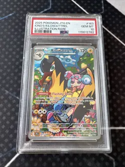 2025 POKEMON JTG EN-JOURNEY TOGETHER ILLUSTRATION RARE IONO'S KILOWATTREL PSA 10 - Image 1