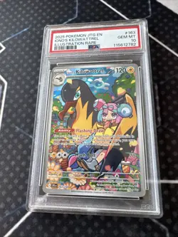 2025 POKEMON JTG EN-JOURNEY TOGETHER ILLUSTRATION RARE IONO'S KILOWATTREL PSA 10 - Image 4