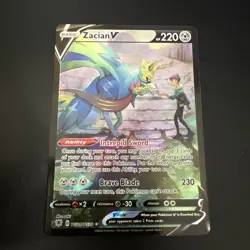 2022 Pokemon SWSH Astral Radiance Zacian V Trainer Gallery #TG21/TG30 - Image 1