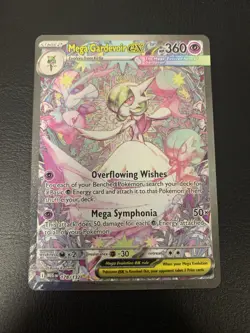 Pokemon Mega Gardevoir EX Holo TCG Card 178/132 Me01: Mega Evolution - Image 1