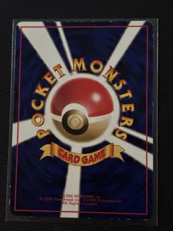 Ghastly Glossy No.092 Vending Series Ⅲ Pokemon Card Japanese 1998 - Image 2