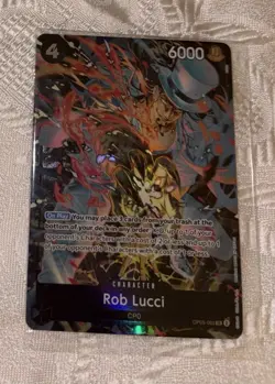 OP05-093 Rob Lucci (Illustration Box EX) SEALED Promo, One Piece Card Game - Image 1