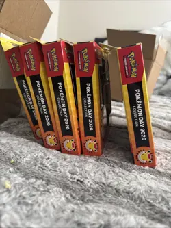 5x Pokemon Day 30th Anniversary 2026 Pikachu Box New Sealed Phantasmal Flame - Image 1