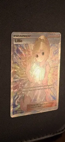 Pokemon Lillie Trainer Full Art Ultra Prism Holo 2018 151/156 - Image 2