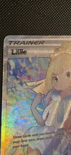 Pokemon Lillie Trainer Full Art Ultra Prism Holo 2018 151/156 - Image 4