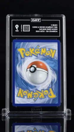 Celebi V 2021 Pokemon SWSH Fusion Strike 245/264 Alternate Art Ultra Rare TAG 10 - Image 2