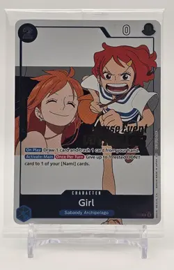 One Piece TCG - Promo Winner - Girl P-096 - Sealed - English - Image 1