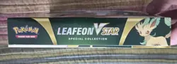 POKEMON TCG Leafeon VStar Special Collection Box Sealed Sword & Shield Boosters - Image 4