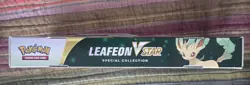 POKEMON TCG Leafeon VStar Special Collection Box Sealed Sword & Shield Boosters - Image 5