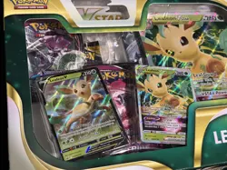 Pokemon TCG Leafeon VSTAR Special Collection Box - Sealed w/ Evolving Skies - Image 2