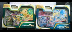 Pokemon TCG Glaceon & Leafeon VSTAR Special Collection Box SET - Factory Sealed - Image 1