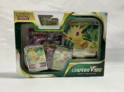 Pokemon TCG Leafeon VStar Special Collection Box Factory Sealed Brand New - Image 1