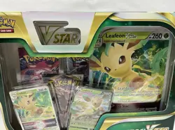 Pokemon TCG Leafeon VStar Special Collection Box Factory Sealed Brand New - Image 2