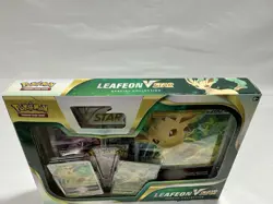 Pokemon TCG Leafeon VStar Special Collection Box Factory Sealed Brand New - Image 3