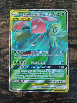 PSA 10 Celebi & Venusaur GX Full Art 159/181 Team Up Pokemon - Image 1