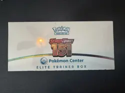 151 Pokemon Center PC ETB Elite Trainer Box Scarlet & Violet Pokemon TCG SEALED - Image 2