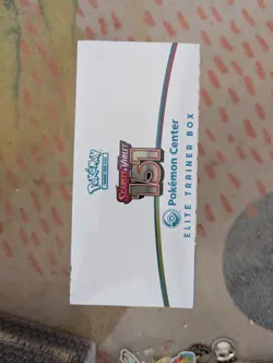 151 Pokemon Center ETB Elite Trainer Box Scarlet & Violet Pokemon TCG SEALED - Image 4