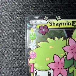 Pokemon TCG Shaymin EX Black Star Promo Holo Card XY148 XY Generations - Image 2