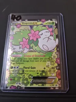 Shaymin EX - XY148 - Generations Pokemon TCG Black Star Promo Holo - Image 1