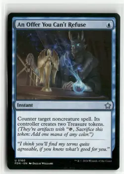 An Offer You Can't Refuse Foundations MTG NM - Image 1