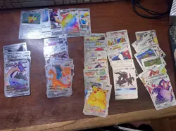 New Foil SILVER PACK 55 CARDS TCG GX Vmax GX Card Charizard Pokemon - Image 3