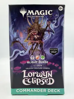 MTG Lorwyn Eclipsed Blight Curse Commander Deck - Sealed - Auntie Ool - Image 1