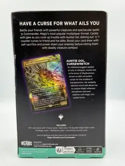 MTG Lorwyn Eclipsed Blight Curse Commander Deck - Sealed - Auntie Ool - Image 2