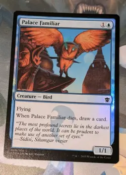 MTG *FOIL * Dragons of Tarkir Common PALACE FAMILIAR NM - Image 1