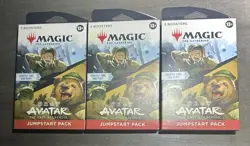 3X MTG Magic The Gathering Avatar The Last Airbender - Jumpstart Pack BRAND NEW - Image 1