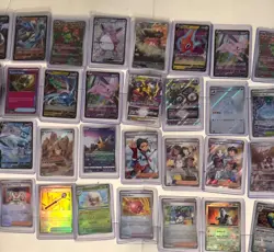 GIANT Pokemon Collection Card Lot M/NM SIR Rare Full Arts Holos Promo Cards - Image 3