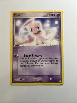 Pokemon TCG - Mew 111/110 - EX Holon Phantoms - Non-Holo Rare - Image 1