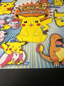 2000 Topps Pokemon Series 3 #P01-P06 Complete Double Sided Puzzle Set of 6 - Image 4
