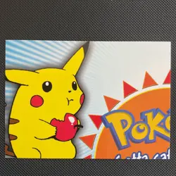 Pikachu P01 Of 6 Topps Series 3 Puzzle Piece Full Art Pokemon Trading CG 2000 LP - Image 1