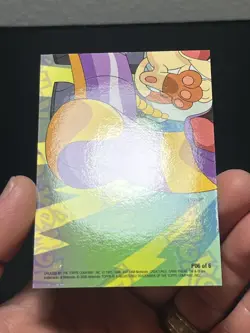 Pokemon Topps Series 3: Puzzle Card P06 of 6 (Charmander & Pikachu Singing) LP - Image 4