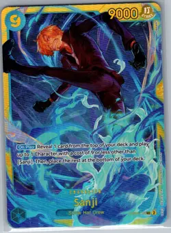 Sanji OP06-119 SEC English Wings of the Captain - One Piece Card - NM - Image 1