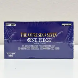One Piece Card Game The Azure Sea's Seven OP-14 Booster Box English SEALED - Image 5
