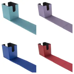 Ultra Pro Vivid Alcove Flip Card Deck Box Holds 100 Standard Size Trading Cards - Image 1