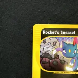 Pokemon - Rockets Sneasel - Winner Stamped - Best Of Game Promo #5 - Image 2