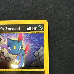 Pokemon - Rockets Sneasel - Winner Stamped - Best Of Game Promo #5 - Image 3