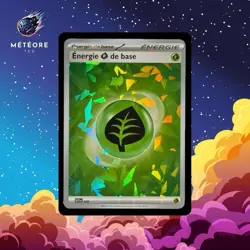 Carte Pokemon Energie Plante SVE 009 Reverse EV 8.5 Francais - Image 1