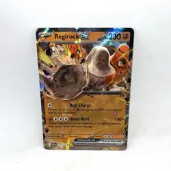 Pokemon 2025 Destined Rivals Regirock EX #101/182 Double Rare - Image 1