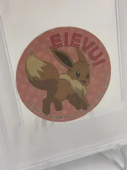 2024 POKEMON NOODLE Sticker Collection EEVEE Sanyo Foods RARE POP2 PSA GEM MT 10 - Image 4