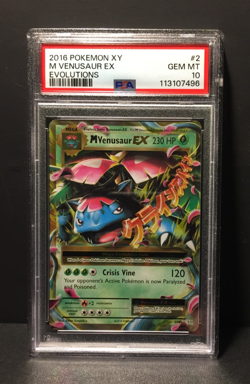 2016 MVenusaur EX | Evolutions | PSA 10 Gem Mint | englisch | Bisaflor | Pokemon - Image 1